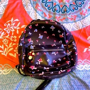 Mushroom mini backpack
